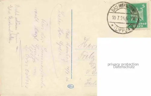 AK / Ansichtskarte Bad Meinberg Horn-Bad Meinberg NRW Eingang zum Rosenbad