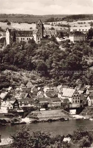 AK / Ansichtskarte Rothenfels  Main Unterfranken Main-Spessart Bayern Panorama Kirche