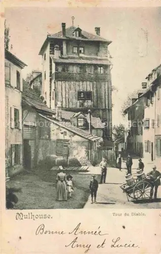 AK / Ansichtskarte MULHOUSE Muehlhausen 68 Alsace Tour du Diable