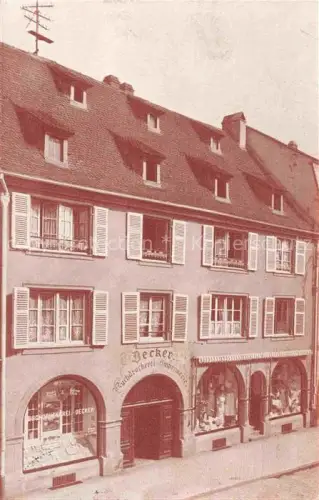 AK / Ansichtskarte COLMAR 68 Haut-Rhin Buchdruckerei Becker Imprimerie