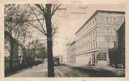 AK / Ansichtskarte TILSIT Sowetsk Oblast Kaliningrad RU Kleffel Strasse