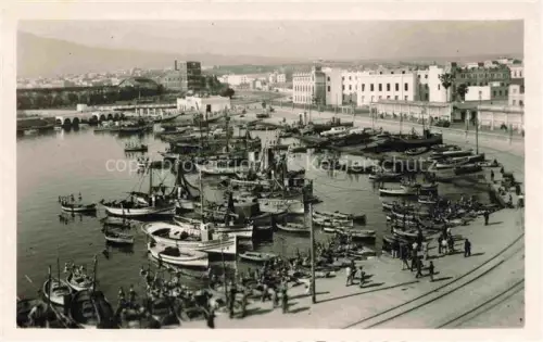 AK / Ansichtskarte MELILLA Conclave ES Panorama Hafen