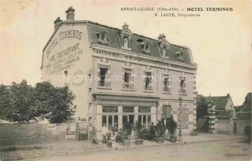 AK / Ansichtskarte Arnay-le-Duc 21 Cote-d Or Hotel Terminus
