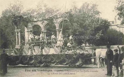 AK / Ansichtskarte LIBOURNE 33 Gironde Fête des Vendanges