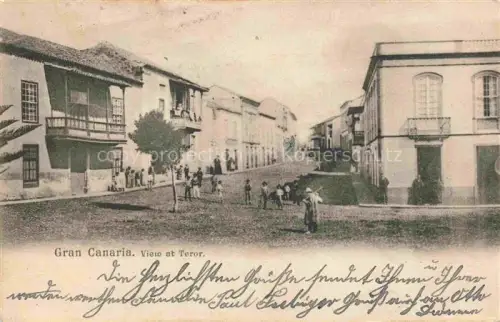 AK / Ansichtskarte Teror Gran Canaria ES Strassenpartie