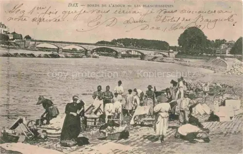 AK / Ansichtskarte DAX 40 Landes Bords de l'Adour les blanchisseuses