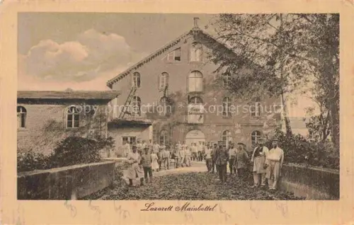 AK / Ansichtskarte Mainbottel Mercy-le-Bas BRIEY 54 Meurthe-et-Moselle Lazarett