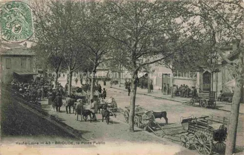 AK / Ansichtskarte BRIOUDE 43 Haute-Loire Le Poids Public