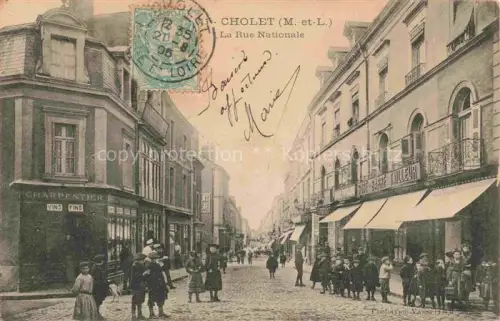 AK / Ansichtskarte CHOLET 49 Maine-et-Loire Rue Nationale