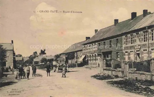 AK / Ansichtskarte Grand-Fayt Avesnes-sur-Helpe 59 Nord Route d'Avesnes