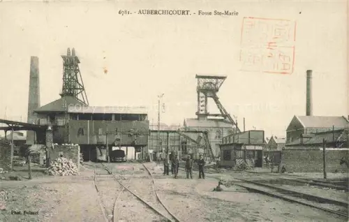 AK / Ansichtskarte Auberchicourt DOUAI 59 Nord Fosse Sainte Marie