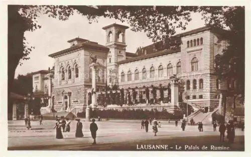 AK / Ansichtskarte LAUSANNE VD Le Palais de Rumine