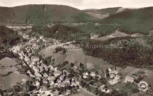 AK / Ansichtskarte Bad Grund Harz Osterode Niedersachsen Fliegeraufnahme