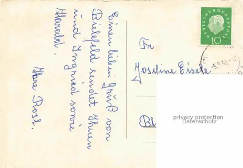 AK / Ansichtskarte BIELEFELD Rathaus und Stadttheater