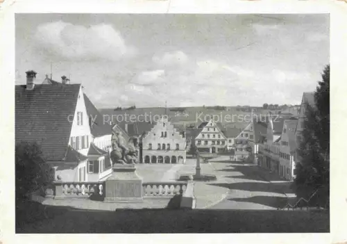 AK / Ansichtskarte Ottobeuren Bayern Marktplatz