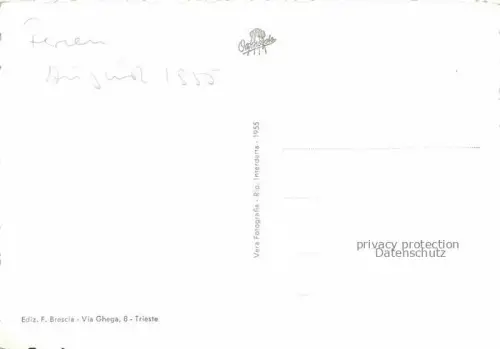 AK / Ansichtskarte TRIESTE Triest IT Faro della Vittoria