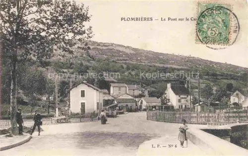AK / Ansichtskarte Plombieres-les-Dijon 21 Cote-d Or Le pont sur le canal