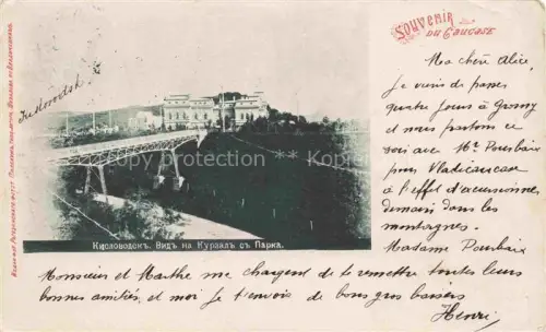 AK / Ansichtskarte Kislowodsk Stawropol RU Panorama Bruecke