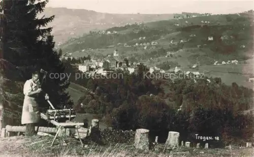 AK / Ansichtskarte Trogen Appenzell AR Panorama