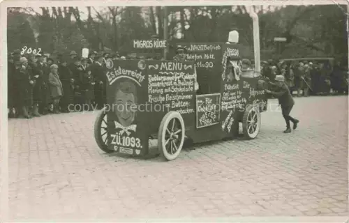 AK / Ansichtskarte ZueRICH  ZH Festumzug Migros Kueche Festwagen