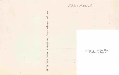 AK / Ansichtskarte Muelhausen Elsass Gefangenentransport vom Hartmannsweiler Kopf durch die Stadt 26. April 1915