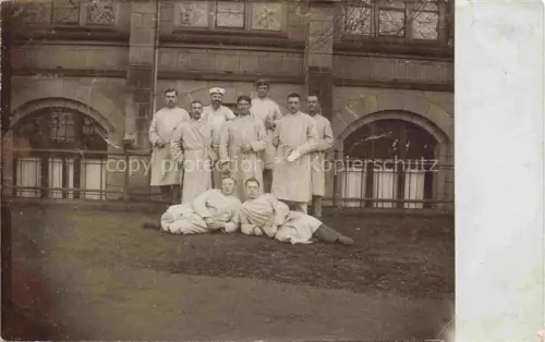 AK / Ansichtskarte TRIER Lazarett Stempel Vereinslazarett Feldpost