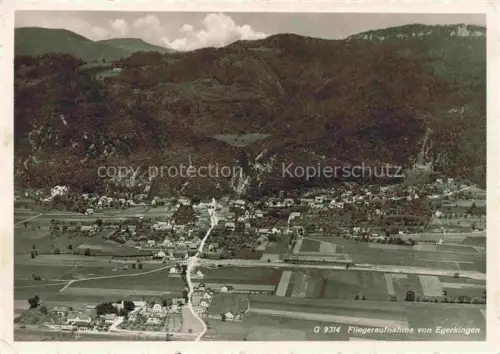 AK / Ansichtskarte Egerkingen Gaeu SO Fliegeraufnahme