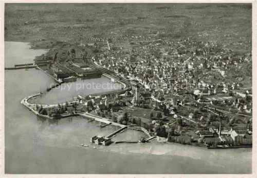 AK / Ansichtskarte ROMANSHORN Bodensee TG Fliegeraufnahme