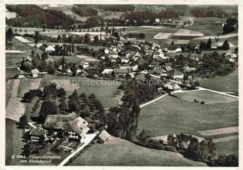 AK / Ansichtskarte Kleindietwil BE Fliegeraufnahme