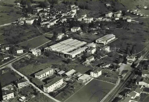 AK / Ansichtskarte Bioggio TI Aerofoto