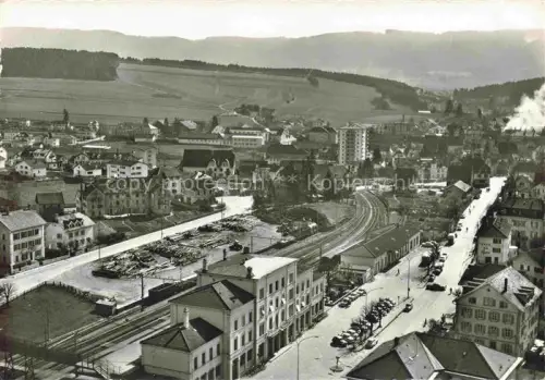 AK / Ansichtskarte Porrentruy JU Bahnhof