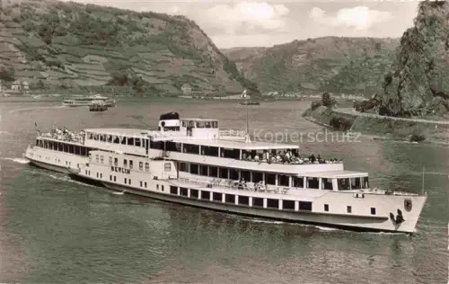 AK / Ansichtskarte Motorboote Schiffe Koeln Duesseldorf Rheinschiffahrt Berlin 