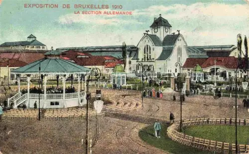 AK / Ansichtskarte Exposition Universelle Bruxelles 1910 la Section Allemande 