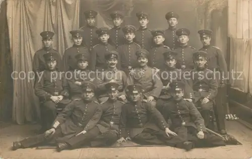 AK / Ansichtskarte Allenstein OLSZTYN Ostpreussen PL WK1 Gruppenfoto