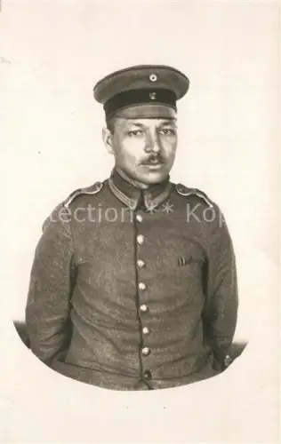 AK / Ansichtskarte WK1 Militaria Deutschland Soldat Fotoportrait