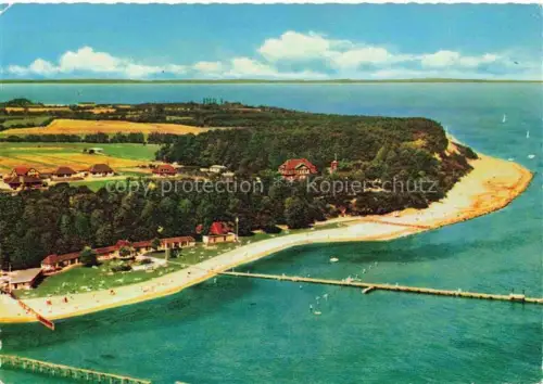 AK / Ansichtskarte TRAVEMueNDE Ostseebad Fliegeraufnahme