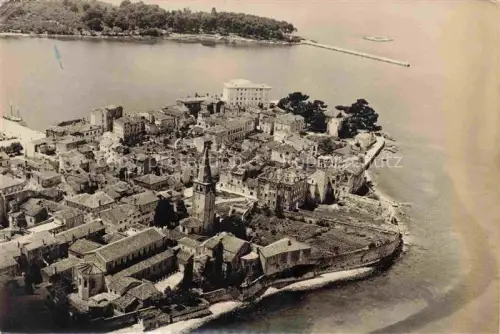 AK / Ansichtskarte Porec Croatia Fliegeraufnahme