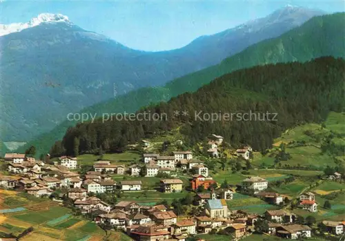 AK / Ansichtskarte Trodena Truden Suedtirol Fliegeraufnahme Fleimstal