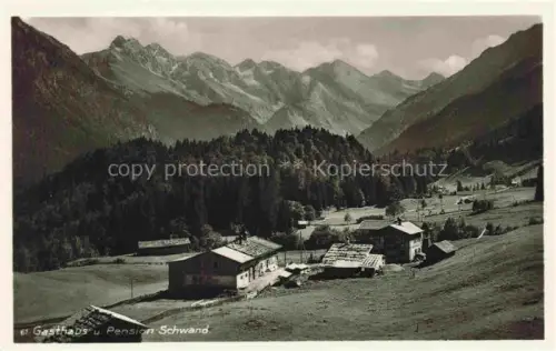 AK / Ansichtskarte OBERSTDORF Panorama Gasthaus Schwand