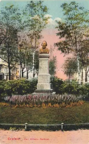 AK / Ansichtskarte Crefeld KREFELD Carl Wilhelm Denkmal