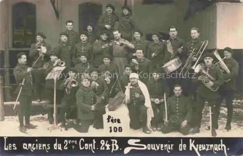 AK / Ansichtskarte BAD KREUZNACH Les anciens du 2eme Cont. 24 B. Gruppenbild