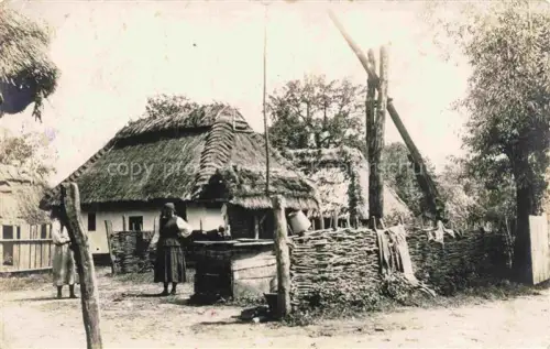 AK / Ansichtskarte Lemberg  Lwow Lviv UA Dorfpartie Kriegslazarett-Stempel
