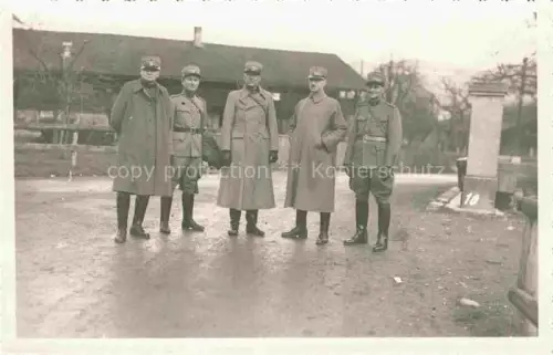 AK / Ansichtskarte THUN Thoune BE Gruppenbild Offiziere