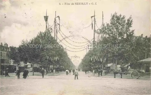 AK / Ansichtskarte NEUILLY  -SUR-SEINE 92 Hauts-de-Seine Fête