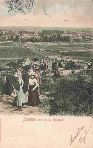 AK / Ansichtskarte BEAUNE 21 Cote-d Or Vue panoramique prise de la Montagne