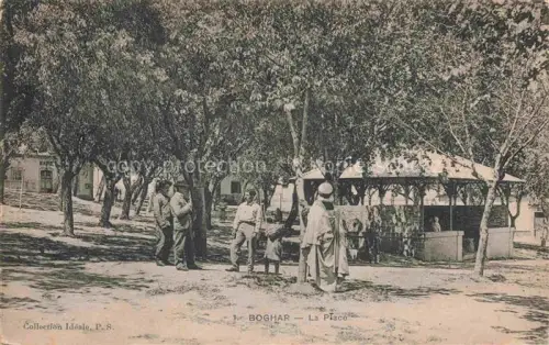 AK / Ansichtskarte Boghar Algerie La Place