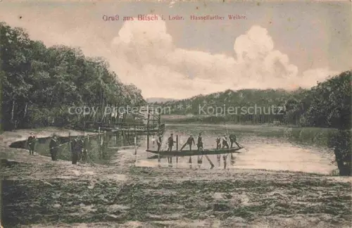 AK / Ansichtskarte Bitsch Bitche 57 Moselle Lothringen Hasselfurther Weiher