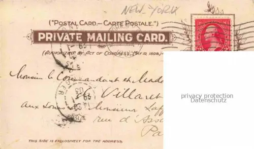 AK / Ansichtskarte NEW YORK City USA Madison Square Garden Kuenstlerkarte