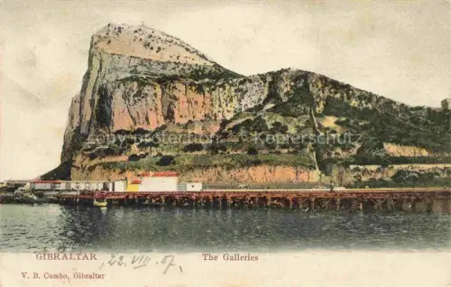AK / Ansichtskarte GIBRALTAR Gibilterra The Galleries