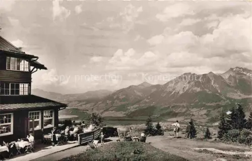 AK / Ansichtskarte OBERSTDORF Alpenhotel Schoenblick